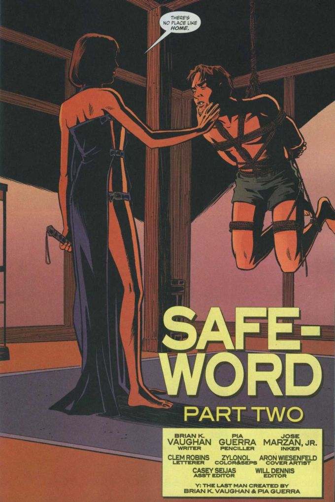 Y: The Last Man - Safeword Part 2 Y: The Last Man - Safeword Part 2