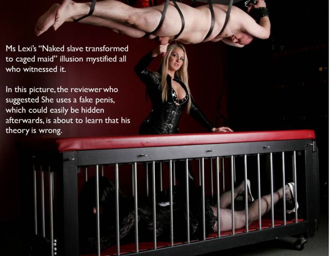Femdom Magic Trick captioned by Servitor Femdom Magic Trick captioned by Servitor