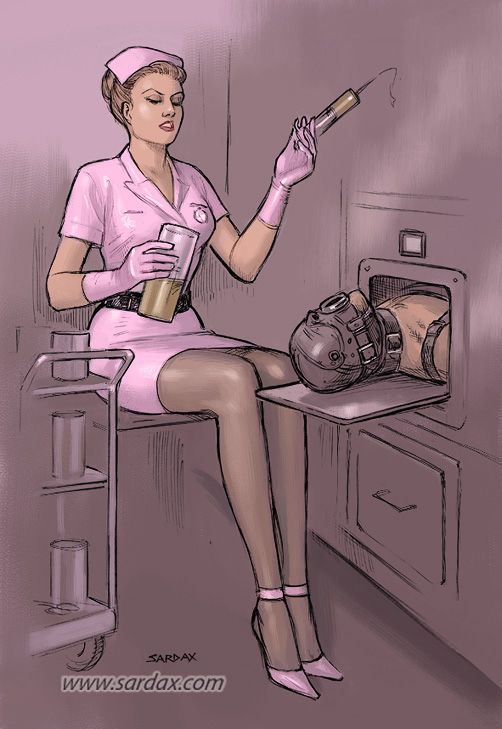 Nurse with syringe by Sardax Nurse with syringe by Sardax